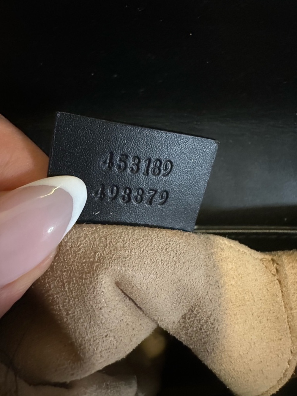 Gucci Black Guccissima Padlock Messenger Bag - Picture 8 of 10